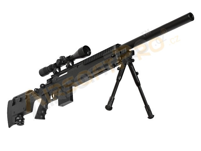 MB4406D + scope and bipod - black [Well]
