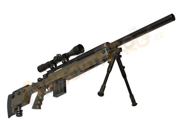 MB4406D + scope and bipod - olive [Well]