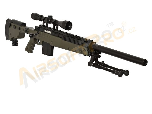 MB4406D + scope and bipod - olive [Well]