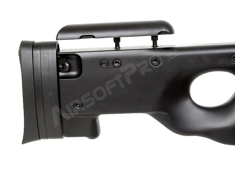 Airsoft sniper L96 (MB01C UPGRADE) + scope + bipod - black [Well]