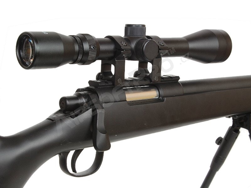 Sniper airsoft MB02D BK bipied de visée [Well]