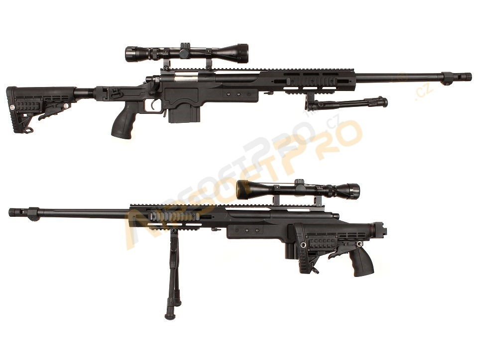 MB4412D + scope and bipod - black [Well]
