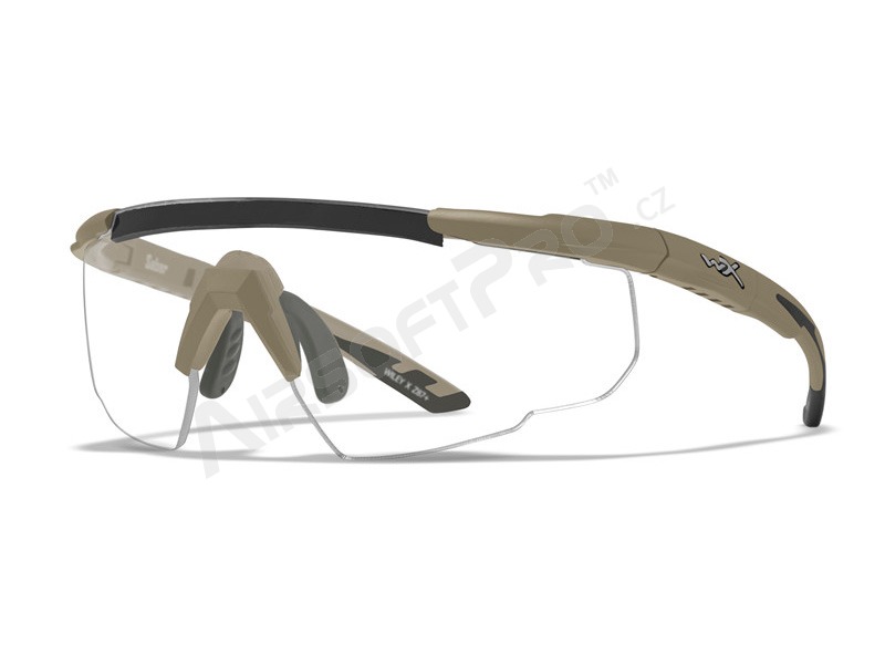 SABER Advanced glasses TAN - clear, smoke, light rust [WileyX]