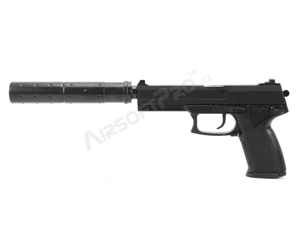 Airsoftová pistole MK-23 Stealth Assassin s tlumičem, GNB [Y&P]
