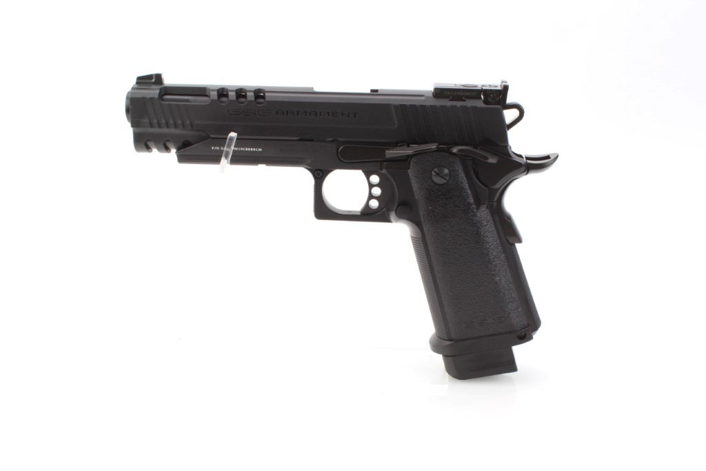 Airsoft pistol GPM1911 CP, full metal, gas blowback (GBB) - black 360 foto