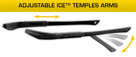 Adjustable ICE Temples Arms