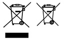 Recyklační symbol elektroodpad