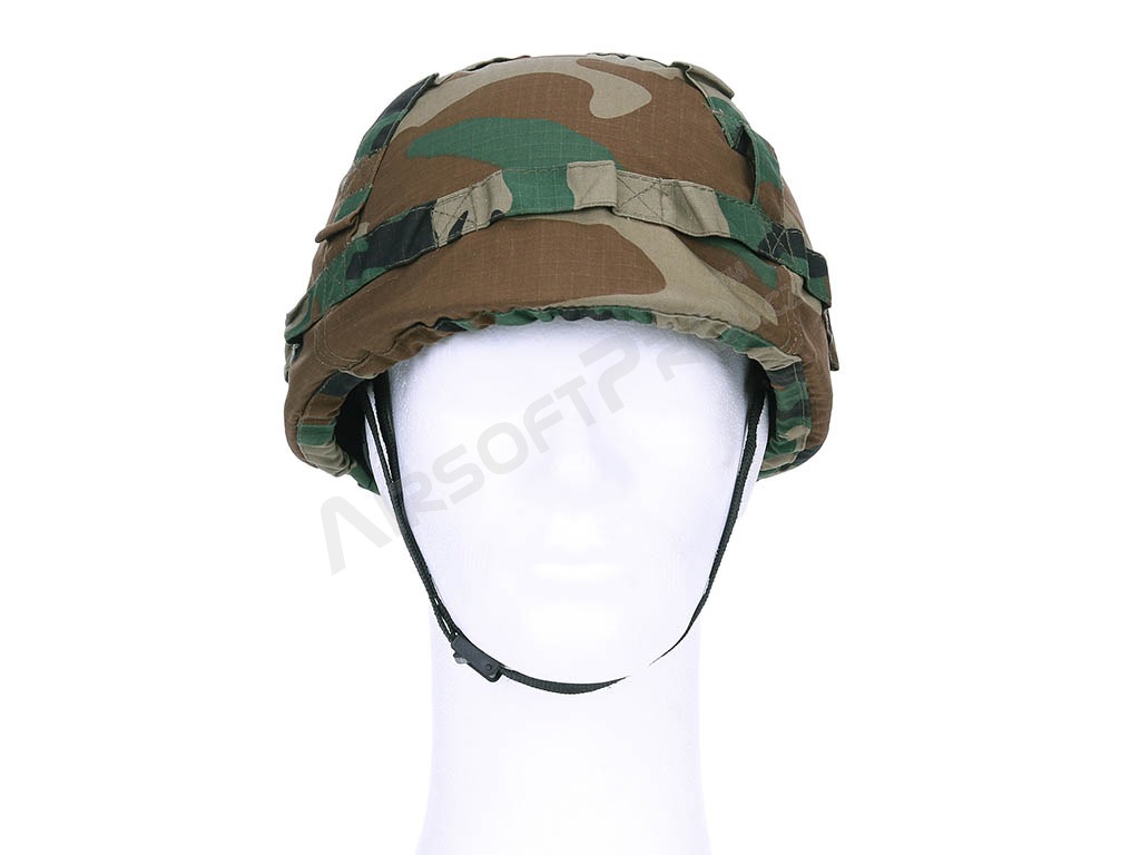 Detská vojenská helma M1 - Woodland [101 INC]