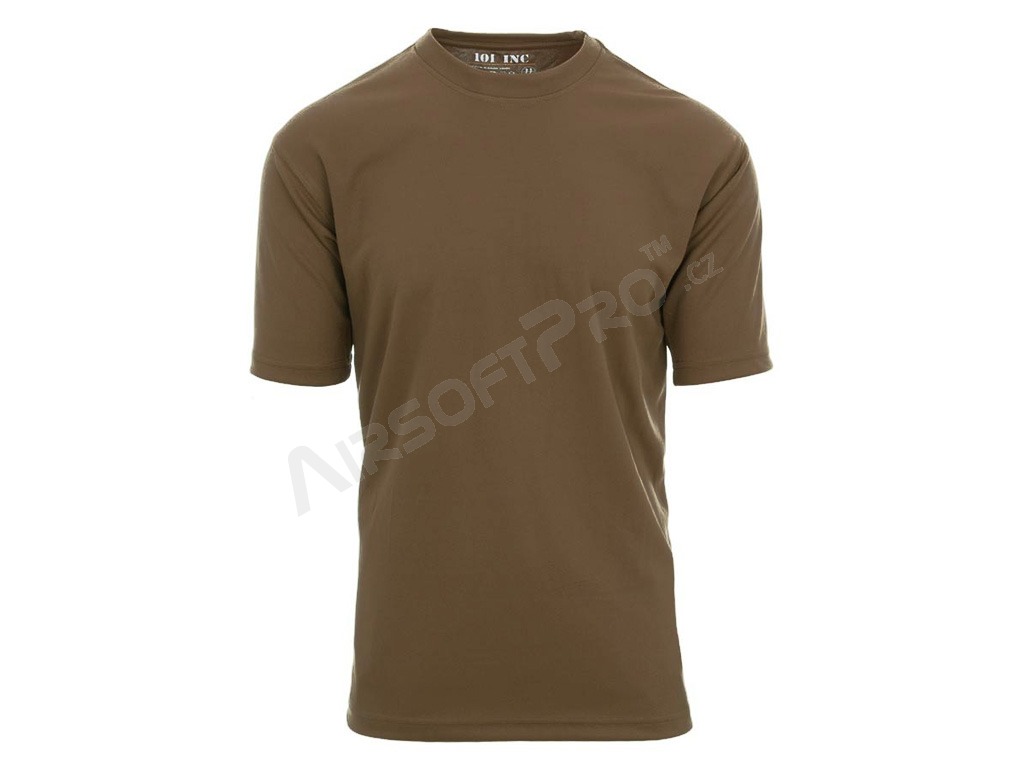 Camiseta Tactical Quick Dry - Coyote, talla XXL [101 INC]