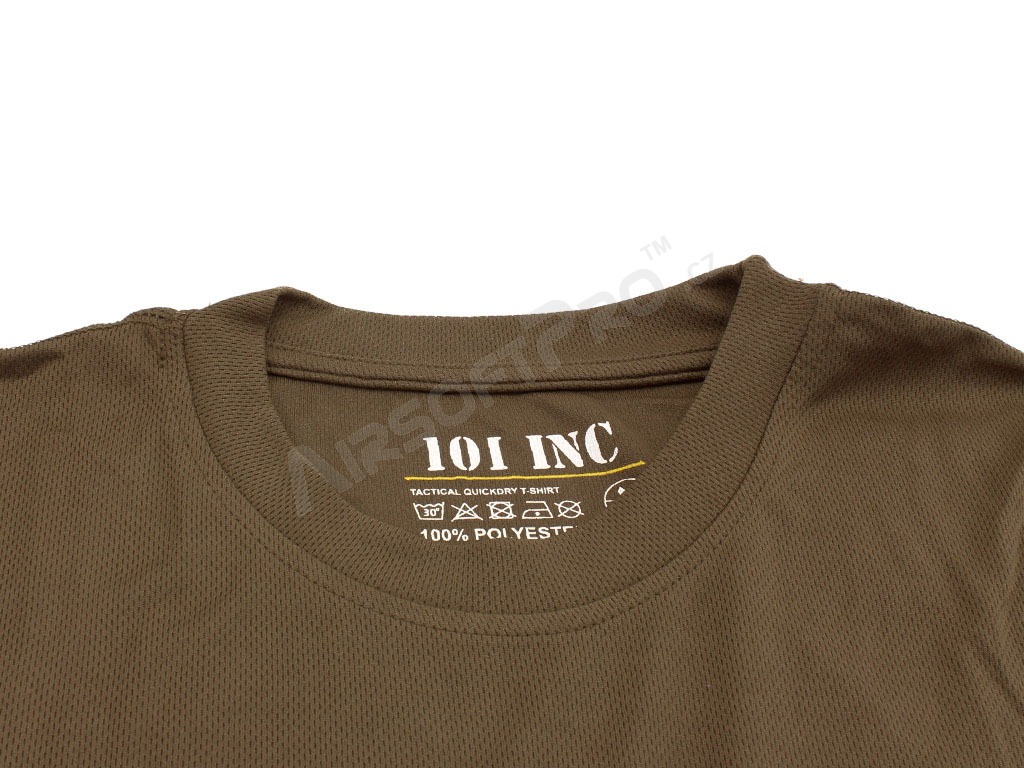 Camiseta Tactical Quick Dry - Coyote, talla 3XL [101 INC]