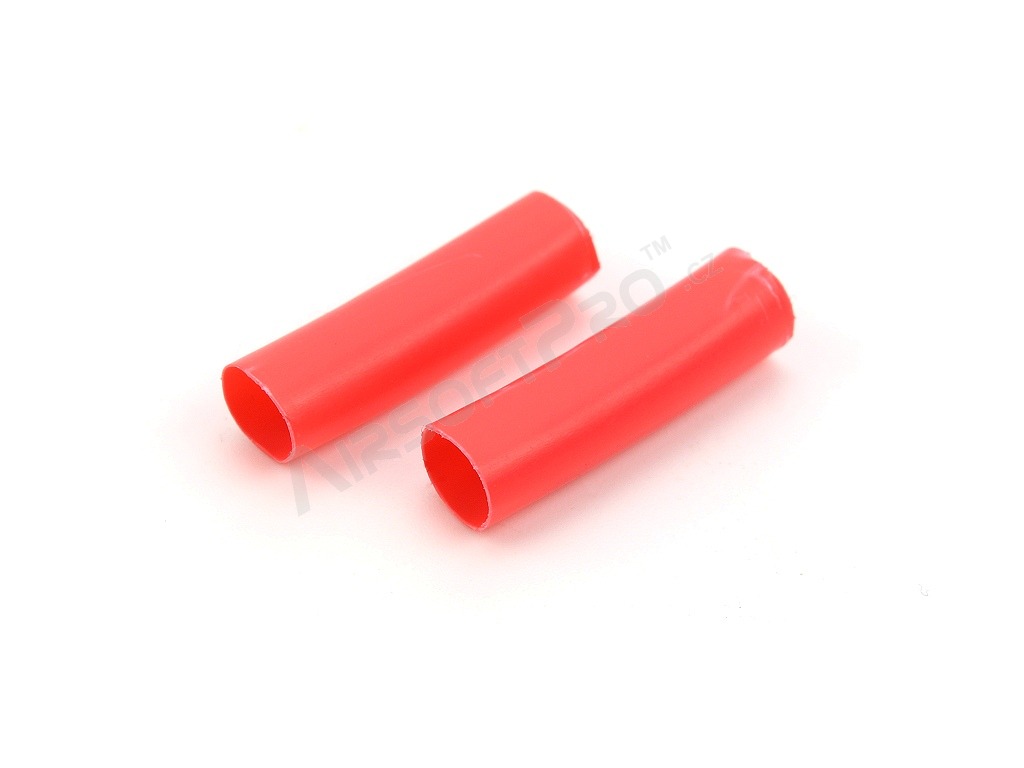 Heat shrinkable tube 5mm - red, 2 pieces [TopArms]