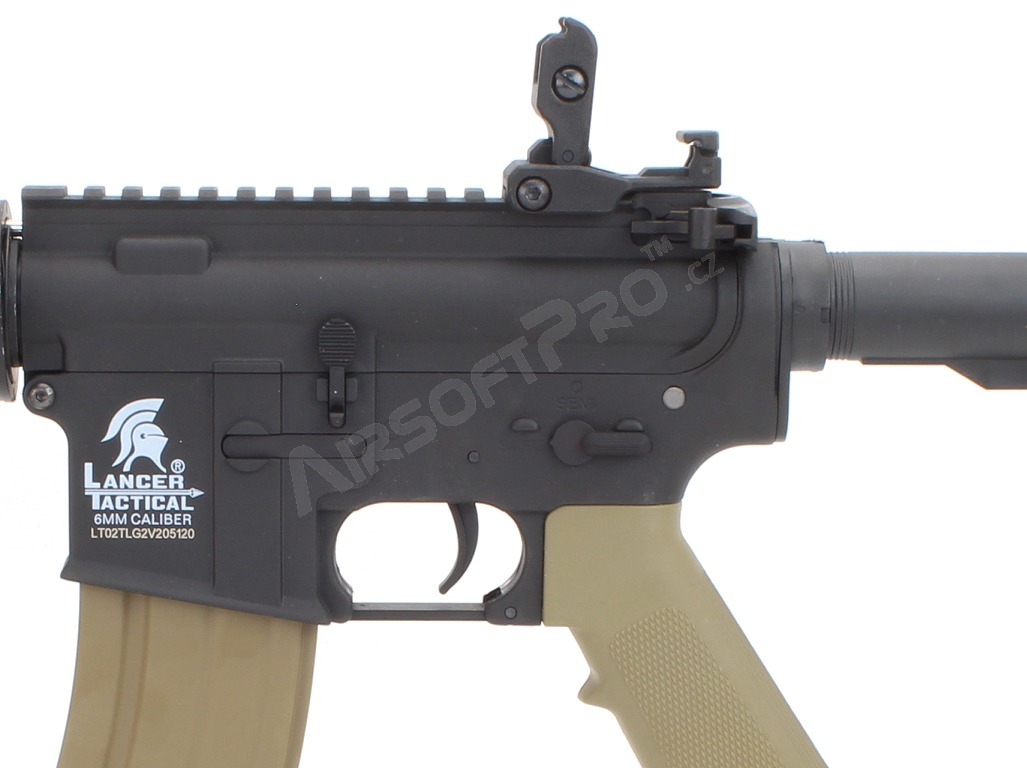 Airsoftová zbraň M4 CQBR Sportline BI-TON (Gen.2) - černo-TAN [Lancer Tactical]