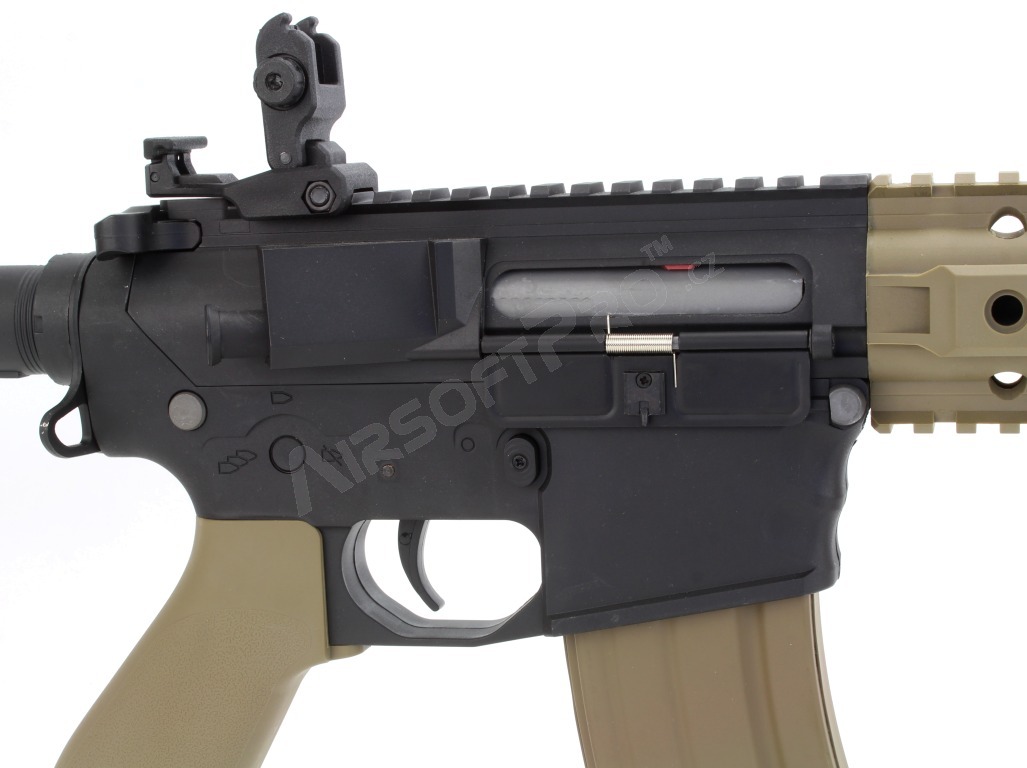 Rifle de airsoft M4 RIS EVO Sportline BI-TON (Gen.2) - BK-TAN [Lancer Tactical]