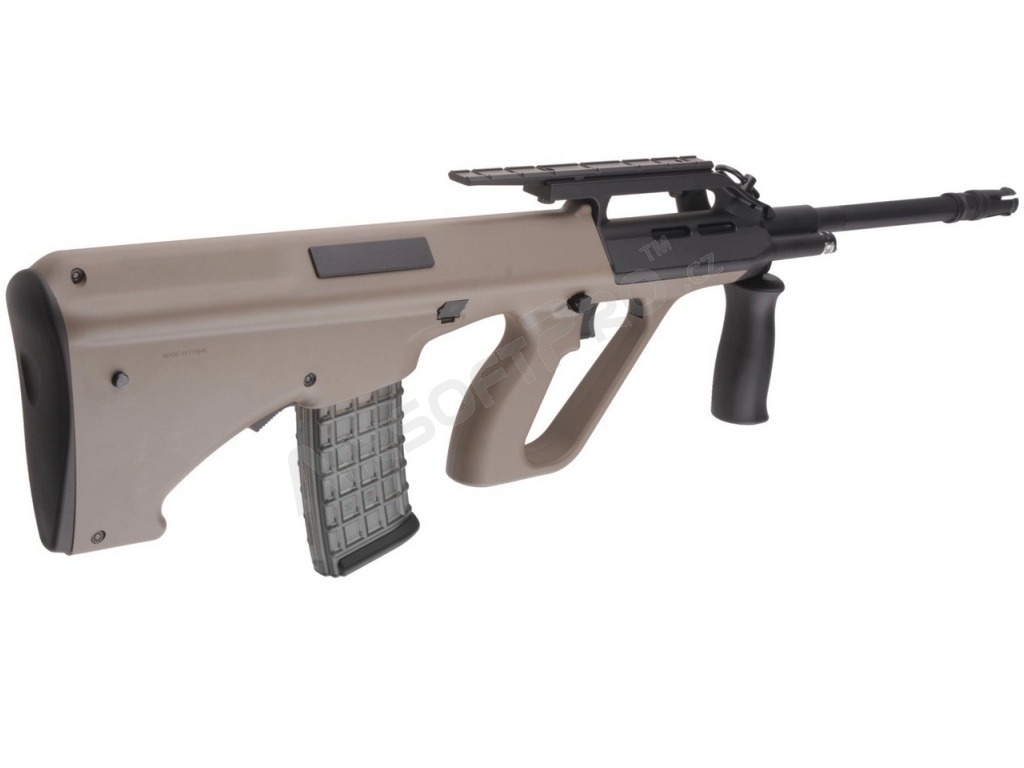Fusil airsoft AUG A2 SW-020B - Modelo policial, TAN [Snow Wolf]