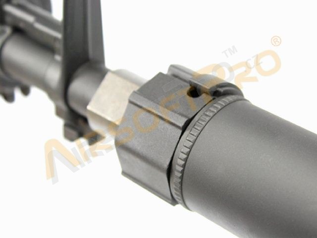 silenciador QD de 170 mm con tapa de protección contra fogonazos [A.C.M.]