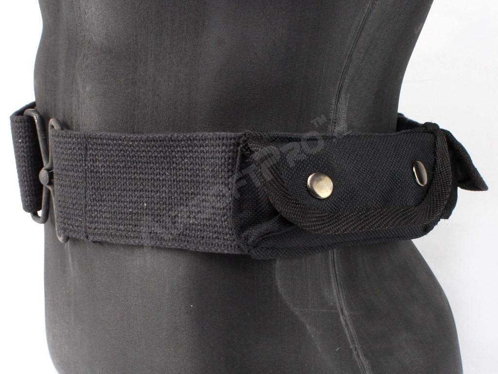 Cinturón infantil con bolsillos - negro [Fostex Garments]