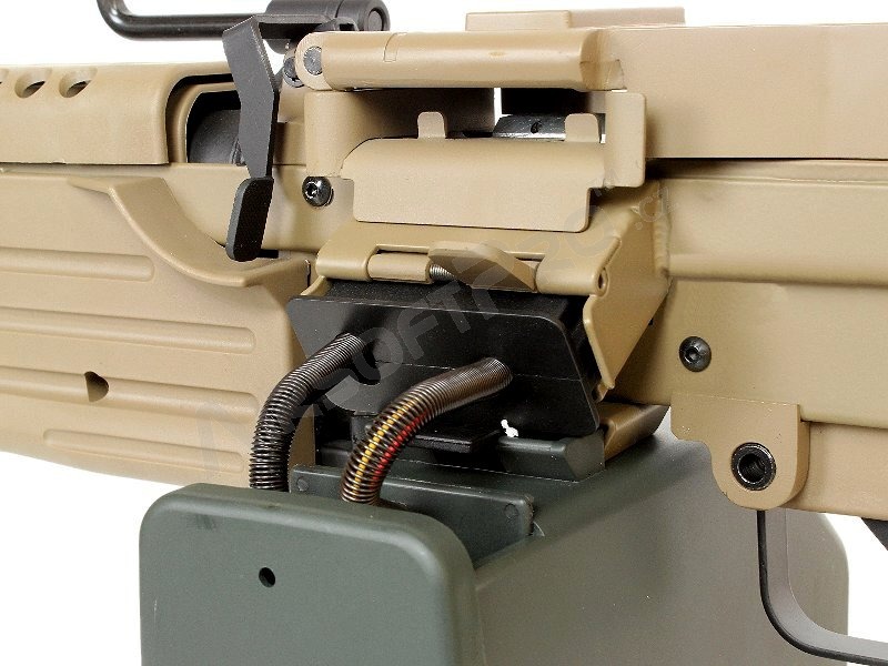 Airsoftový kulomet M249 PARA, celokov - DE [A&K]