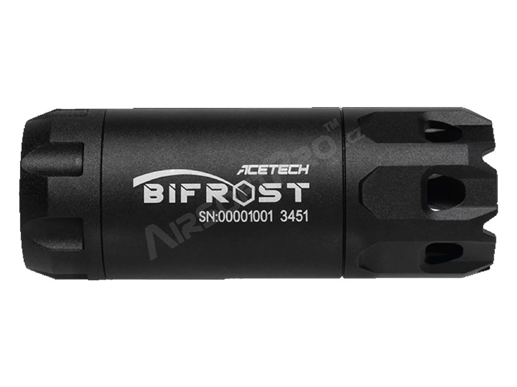 Bifrost Full Auto Tracer con modo de llama multicolor - Negro [ACETECH]