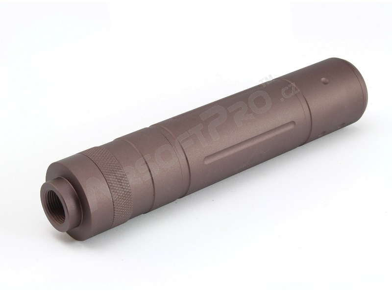 Silenciador metálico 145 x 31mm - marrón [A.C.M.]