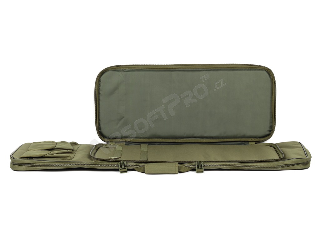 Bolsa de transporte doble para fusil de asalto - 60 y 100 cm - oliva (OD) [A.C.M.]
