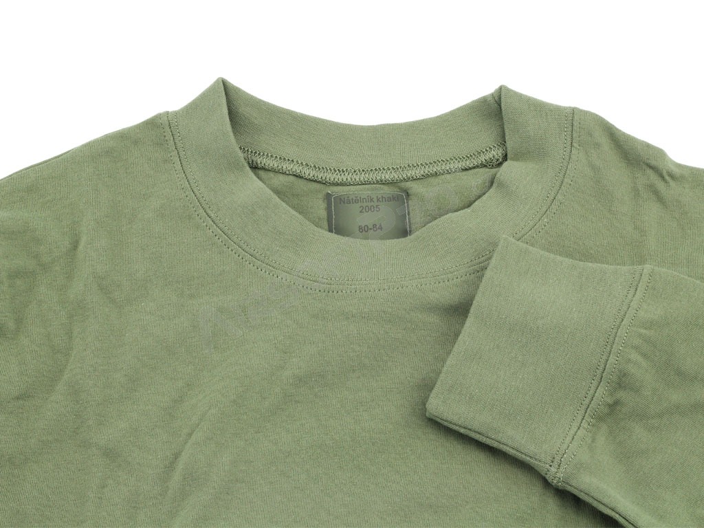 Tričko AČR s dlhým rukávom - olivové, vel. 80-84 (S) [ACR]