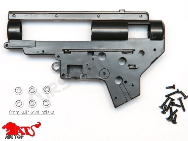 Reinforced gearbox shell V2 with 8mm ball bearings [AimTop]