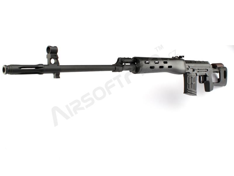 Airsoft sniper SVD manuál, 150 m/s - černé pažbení [AimTop]