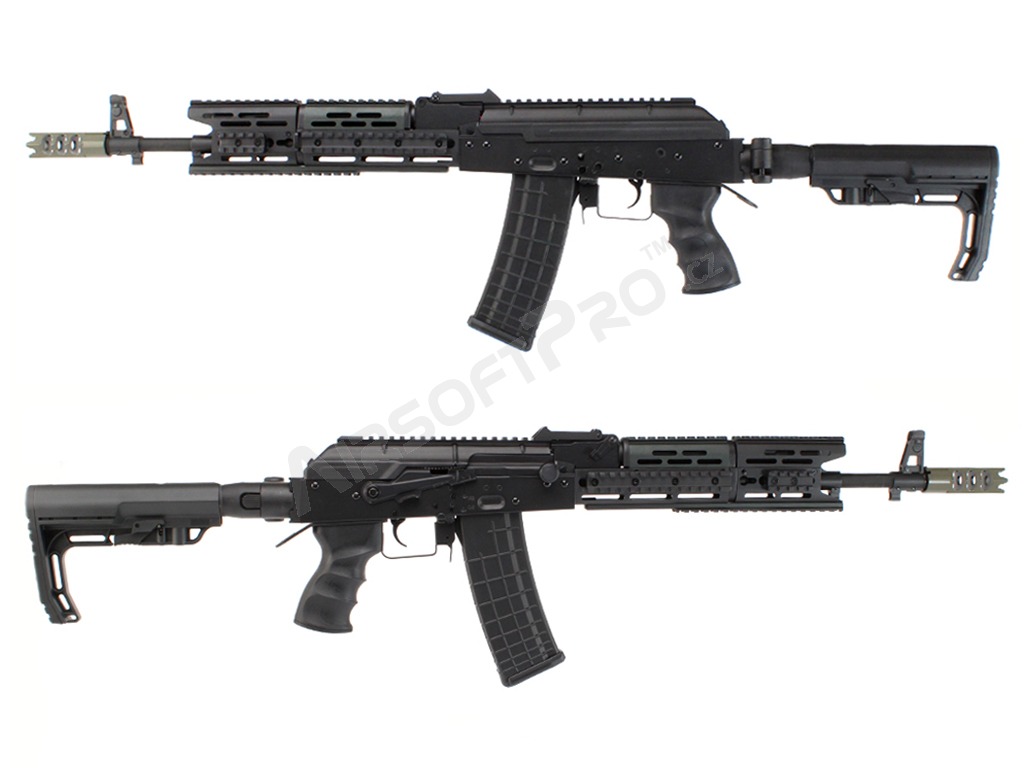 Airsoftová zbraň AK-74U Tactical (CM.076C) - celokov [CYMA], kalašnikov AK74 Kalashnikov AK-74
