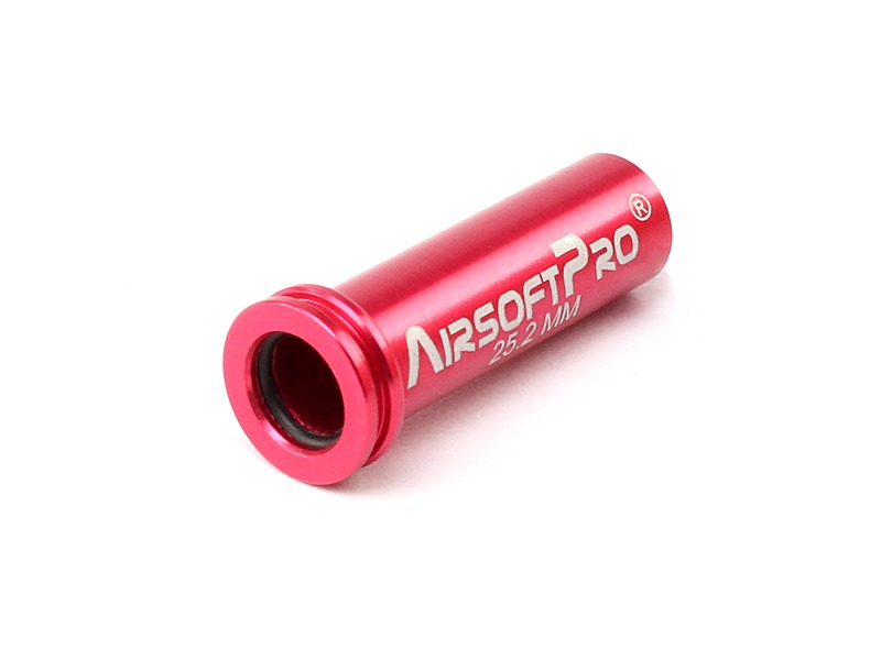 Sealing aluminium nozzle for G36 - 25,2 mm, long [AirsoftPro]