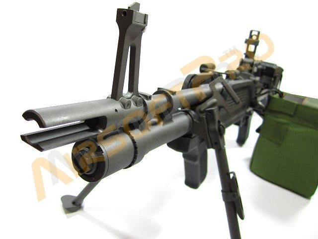 Airsoftový lehký kulomet M60 E4 MK43, celokov [A&K]