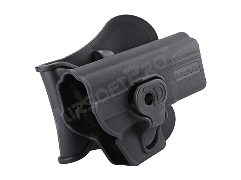 Tactical polymer holster for Glock series - carbon fibre [Amomax]