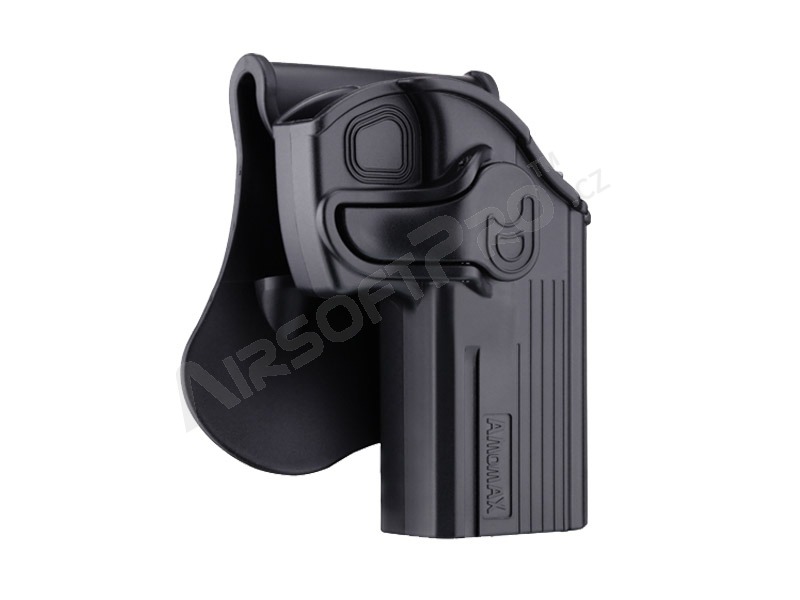 Belt holsters : Tactical polymer holster for CZ 75D Compact, Taurus 24/7 -  black 