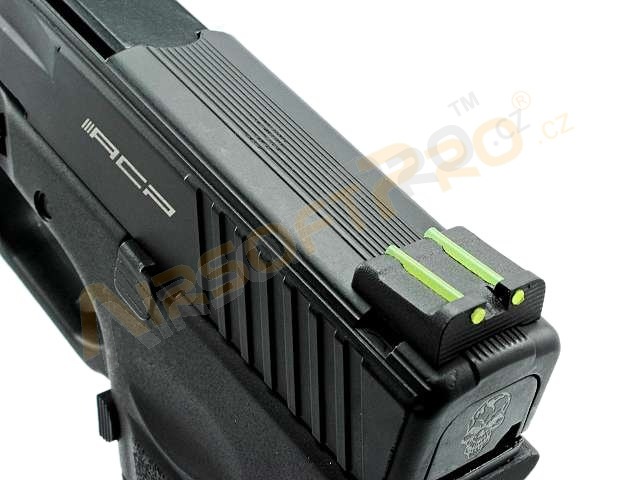 Fiber Optic Sight Set for ACP601 GBB Pistol [APS]