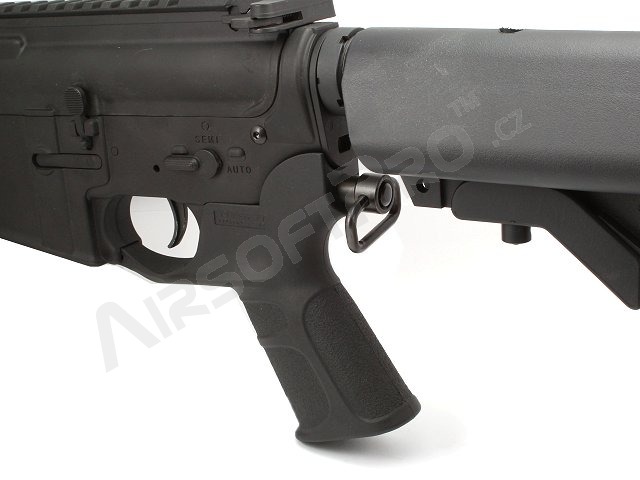 M4 grip with trigger guard and QD Sling mount - black [APS]