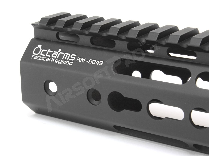 Octarms™ Keymod style Float 10” CNC Hand Guard - black [Ares/Amoeba]