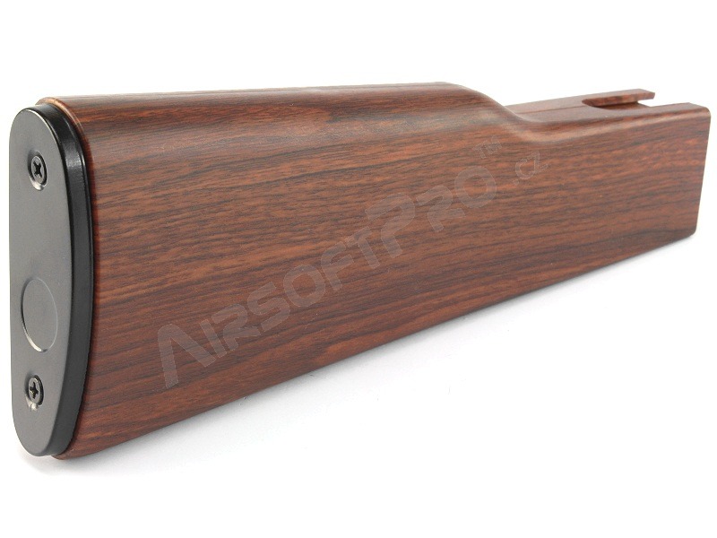Plastic wood style hand guard set for AK47 AEG series
 [Army]