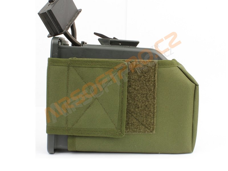Funda de camuflaje para caja de munición M249 - Verde [AS-Tex]
