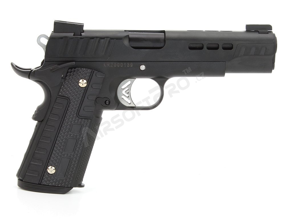 Airsoft pistol KP1911 - GBB, full metal, black [ASCEND]