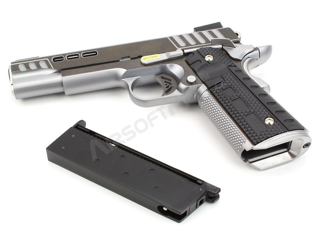Airsoft pistol KP1911 - GBB, full metal, two tone [ASCEND]