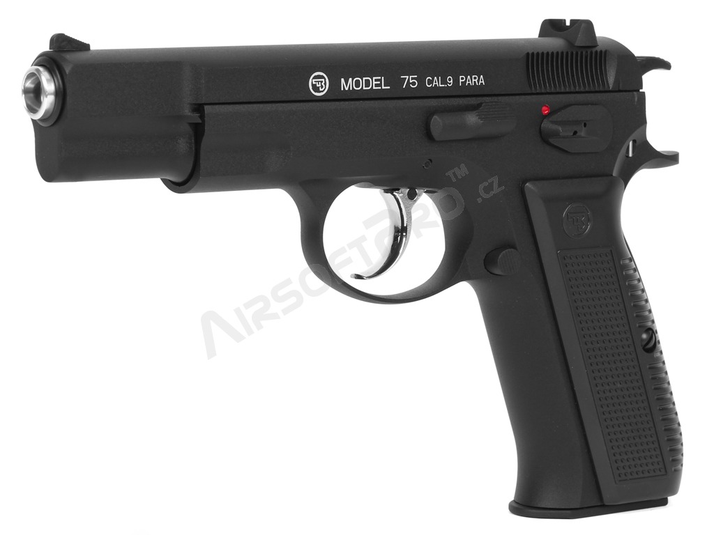 Pistola airsoft CZ 75 - Blowback, gas, full metal [ASG]