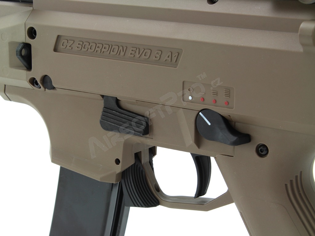 Airsoftová zbraň CZ Scorpion EVO 3 A1 B.E.T. Carbine - FDE DT [ASG]