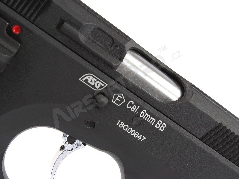 Airsoftová pistole CZ 75 SP-01 SHADOW - plyn, blowback, kovový závěr [ASG]