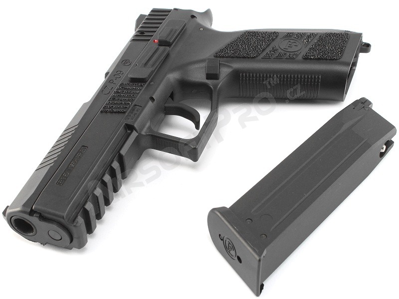 Airsoftová pistole CZ P-09 černá, plyn, blowback [ASG]