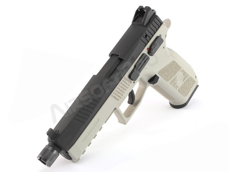 Airsoftová pistole CZ P-09 Urban Grey, kovový závěr, CO2, blowback [ASG]