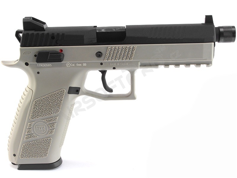 Airsoftová pistole CZ P-09 Urban Grey, kovový závěr, CO2, blowback [ASG]