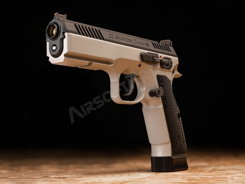 Pistola airsoft CZ SHADOW 2 - CO2, blowback, full metal - Gris Urbano [ASG]