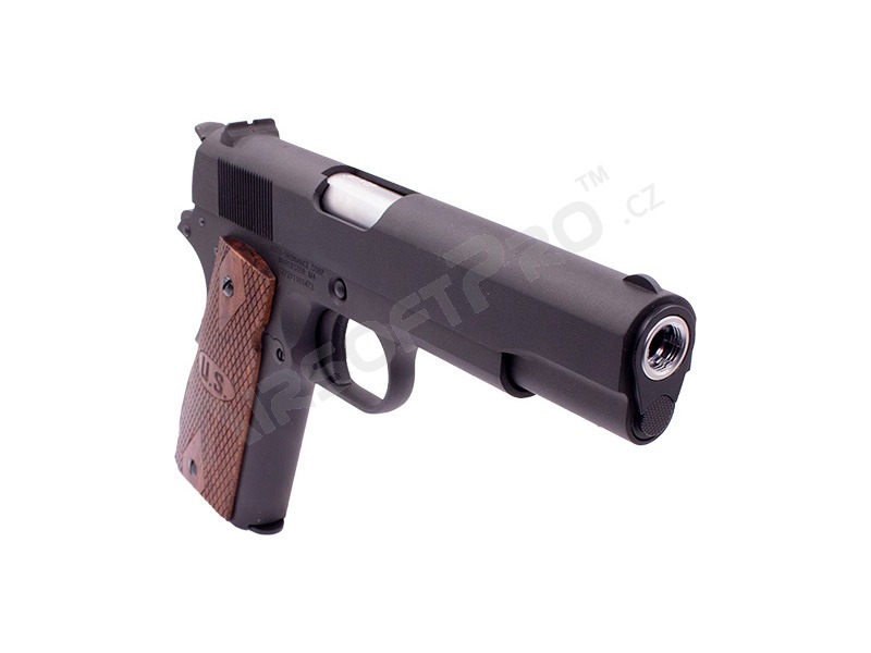 Airsoft GBB pistola AUTO ORDNANCE 1911GI SPECS - negro [AW Custom]
