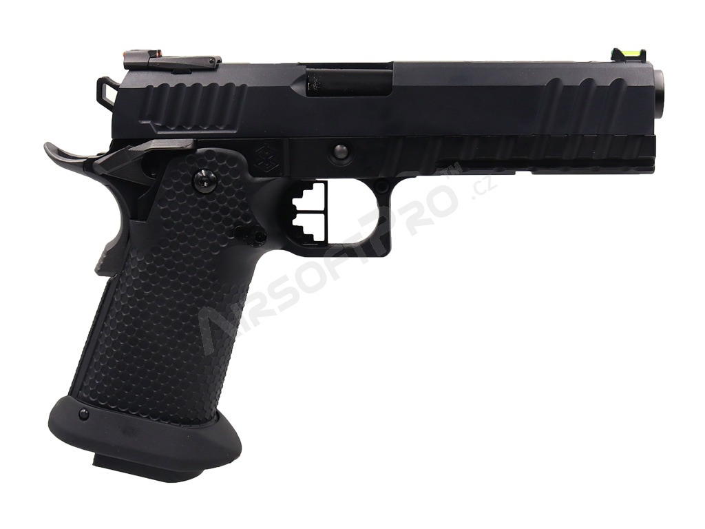Pistola airsoft GBB 5.1 Hi-Capa HX20 - negra [AW Custom]