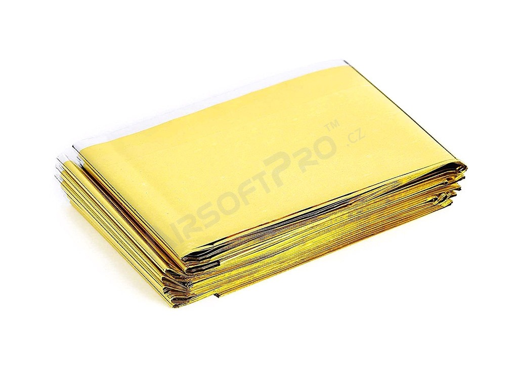 Emergency blanket RP045 (202x155cm) - gold/silver [BCB]