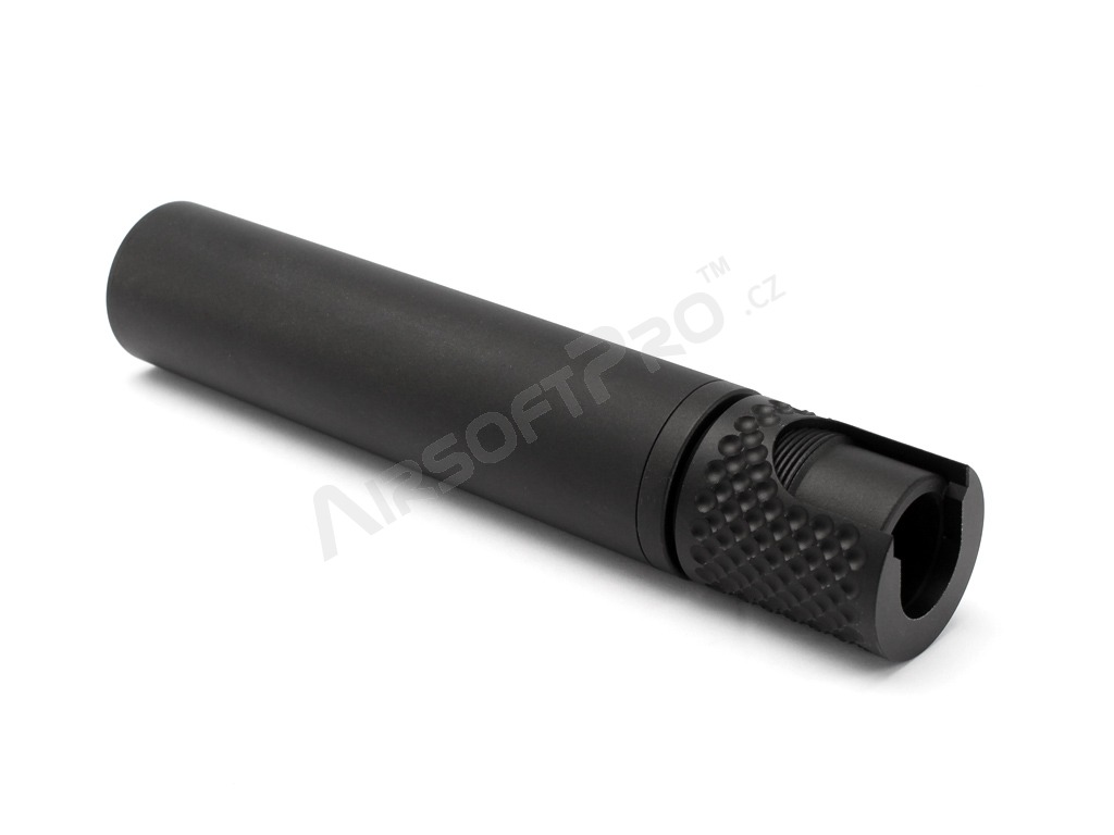 Supresor metálico (silenciador) G2 190 x 35mm - negro [Big Dragon]